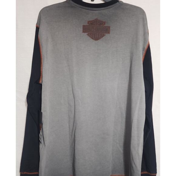 Harley Davidson long sleeve shirt men's Large - Picture 2 of 11